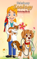 Zoology Veterinary Coloring Book