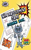 Nim Mastermind Game Coloring Book: Easy and Funny Game for Kids Age 4-8 Year Old, Coloring Book with Sweet Cats.