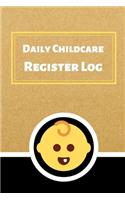 Daily Childcare Register Log