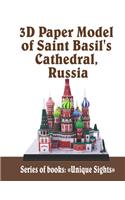 3D Paper Model of Saint Basil's Cathedral, Russia
