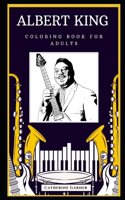 Albert King Coloring Book for Adults
