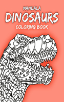 Mandala Dinosaurs Coloring Book