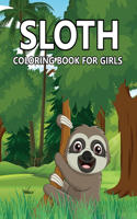 Sloth Coloring book For Girls