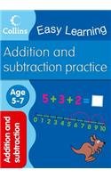 Addition and Subtraction: Ages 5-7(Collins Easy Learning Age 5-7)