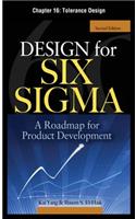 Design for Six SIGMA, Chapter 16 - Tolerance Design