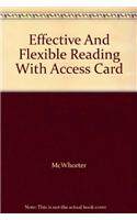 Effective & Flexible Reading& Mrl Acc Crd Pkg