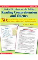 Week-By-Week Homework for Building Reading Comprehension and Fluency