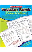 Vocabulary Packets: Prefixes & Suffixes