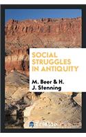 Social struggles in antiquity