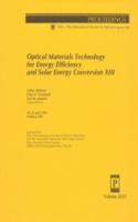 Optical Materials Technology For Energy Efficiency