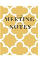 My Boring Meeting Survival Guide and Notes