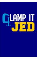 Clamp it Jed: Blank Lined Journal