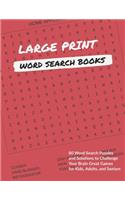 Large Print Word Search Books