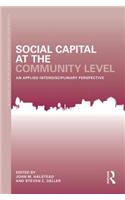 Social Capital at the Community Level