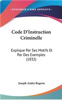 Code d'Instruction Criminelle