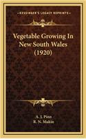 Vegetable Growing in New South Wales (1920)