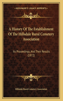 A History Of The Establishment Of The Hillsdale Rural Cemetery Association