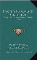 Epicteti Manuale Et Sententiae