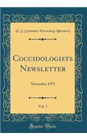 Coccidologists Newsletter, Vol. 1