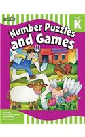 Number Puzzles and Games: Grade Pre-K-K (Flash Skills)