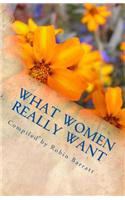 What Women Really Want