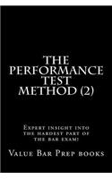 The Performance Test Method (2)