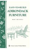 Easy-to-Build Adirondack Furniture