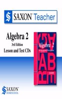 Saxon Homeschool Algebra 2 3rd Ed. Teacher Lesson & CDs