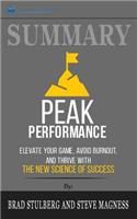Summary of Peak Performance