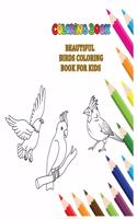 beautiful birds coloring book for kids