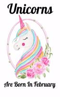 Unicorns Are Born In February: Happy Unicorn Birthday