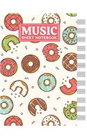 Music Sheet Notebook