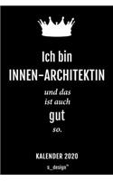 Kalender 2020 für Innen-Architekten / Innen-Architekt / Innen-Architektin