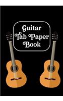 Guitar Tab Paper Book