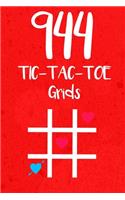 949 Tic Tac Toe Grids: Game Book - Play Fun Game - 120 Pages - 6x9 Soft Cover Book for Traveling & Gaming on the Road