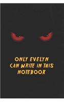 Evelyn Notebook