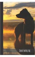 Sunset Hunting Dog