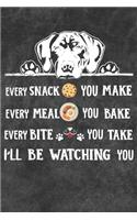 I'll Be Watching You Notebook Journal: 110 Blank Lined Papers - 6x9 Personalized Customized Notebook Journal Gift For German Pointer Puppy Dog Owners and Lovers