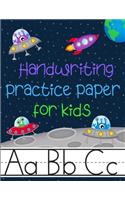 Handwriting Practice Paper for Kids