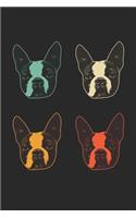 Boston Terrier Notebook - Retro Boston Terrier Journal - Vintage Boston Terrier Diary