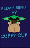 Cuppy Cup Notebook - Blank Lined Paper: Cuppy Cup Notebook