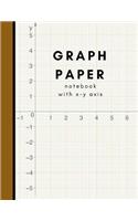 Graph Paper Notebook with X Y Axis