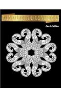 Mandala Coloring Book Dark Edition