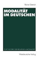 Modalität Im Deutschen