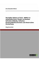 Epiker bitten zu Tisch. Mahlzeiten in mittelalterlichen Texten. Höfische Etikette, Kommunikationsformen und rhetorische Darstellung