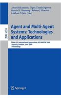 Agent and Multi-Agent Systems: Technologies and Applications