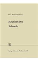 Bürgerliches Recht Sachenrecht
