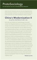 China's Modernization II: ProtoSociology Volume 29