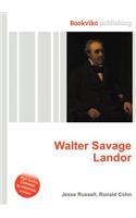 Walter Savage Landor