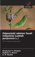 Odpowiedź odmian fasoli indyjskiej (Lablab purpureus L.)